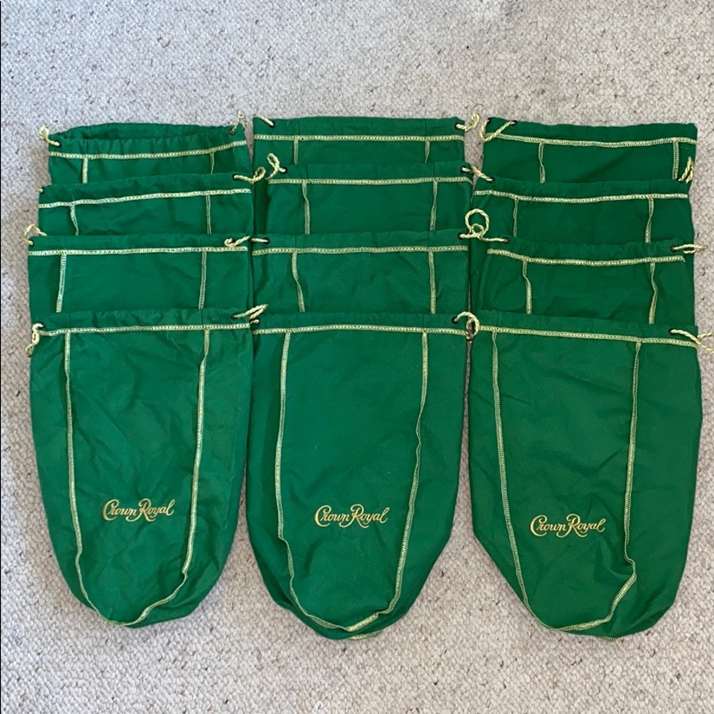 12 crown royal apple bags